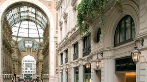 Galleria Vittorio Emanuele And The Park Hyatt Milan Milan Hotel Italy Hotels Park Hyatt