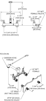 service sink faucets by fisher