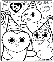 Printable coloring and activity pages are one way to keep the kids happy (or at least occupie. 20 Free Printable Beanie Boo Coloring Pages Everfreecoloring Com