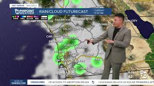 This is when light rain is expected to fall across San Diego County