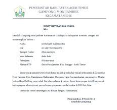 Surat kematian sangatlah penting digunakan untuk. Contoh Surat Keterangan Usaha Dki Jakarta Edukasi Lif Co Id