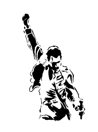 Freddie Mercury Queen Tatuaje De Freddie Mercury Retrato Pictorico Ilustracion Musical