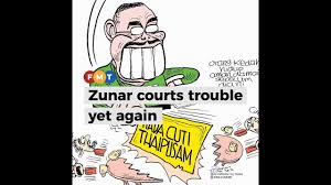 Batal cuti thaipusam mb kedah didesak letak jawatan mgflash. Zunar S Thaipusam Cartoon Slanderous Says Kedah Mb S Aide Youtube