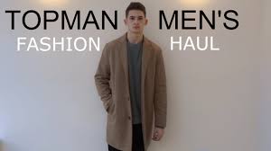 Men's slim fit wool blend overcoat jacket, camel, 50l. Men S Fashion Haul Topman Camel Overcoat Grey Overcoat Selvedge Denim Khaki Crewneck Youtube