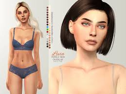 They allow us to add custom traits in the game. Pralinesims Livia Skin Overlay The Sims 4 Skin Sims 4 Sims