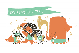 Animal Parade Illustration By Carolina Buzio Animal Parade Baby Logo Design Illustration