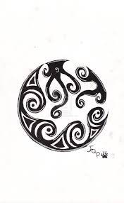 Tribal Moon By Forest Quick Paw On Deviantart Full Moon Tattoo Hipster Tattoo Moon Tattoo
