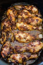 Serve over rice for dinner! Chicken Leg Quarter Crock Pot Recipes