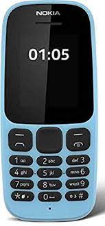Nokia 105 Blue Nokia Dual Sim Blackberry Phone