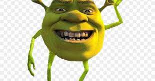 Mike Wazowski Shrek Hd Png Download Shrek Funny Paintings Bizarre Books