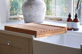 My kitchen company said you can still buy them but most people find the lack of one fine, and forces them to be tidier, or they buy one with a removable draining board over the 2nd sink. Wooden Draining Boards Makemesomethingspecial Com