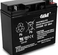 Casil 12V 20AH Battery Sealed Lead Acid AGM Rechargeable Deep Cycle Battery Nut and Bolt CA12200