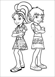 Gaining their name from the original bluebird toys dolls no more than one inch tall, the polly pocket dolls are no longer. Polly Pocket Coloring Book 16