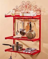Gain More Nbsp Storage Space With A Kitchen Wall Rack Nbsp The Rack Is Accented By Lovely Scroll Detailing And Nbsp Kitchen Wall Rack Wall Racks Kitchen Wall