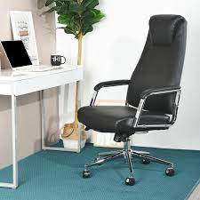 executive chair high back swivel headrest office chair pu leather black modern office chair office chair high back office chair