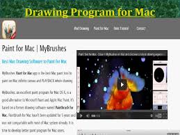 I love using krita as a program on my linux tablet because it is so similar to adobe illustrator, but you don't have to pay a. Drawing Program For Mac By Mybrushesapp Issuu