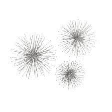 How to choose outdoor wall décor. Silver Metal Contemporary Wall Decor Set Michaels