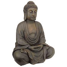 Medium Meditative Buddha Of The Grand Temple Garden Statue In 2020 Garden Statues Temple Gardens Statue