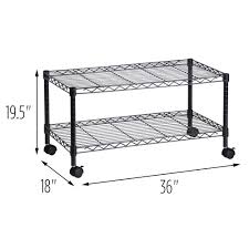 Check spelling or type a new query. 2 Tier Tv Stand And Media Cart Black