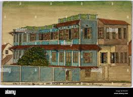 The dwelling house of Ormanjee Bomanjee ...