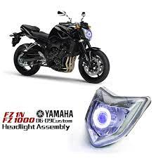 Yamaha Fz1 Fazer Custom Headlight Assembly Http Www Ktmotorcycle Com Custom Headlights Yamaha Custom Headlig Custom Headlights Yamaha Fz Headlight Assembly