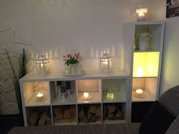 Ikea Kallax Regal Skurar Topfe Ersatta Kerzenhalter Borbby Laterne Tulpen Weisse Deko Ikea Kallax Regal Deko Ikea