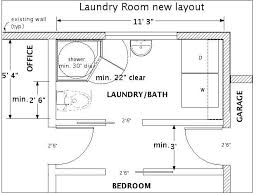 The bathroom laundry room attracts us with the space format. Fitting A Full Bath Into A Small Space Laundry Room Layouts Laundry Bathroom Combo Laundry Room Flooring