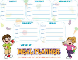 10 Ways To Get Inspired To Meal Plan Today Super Healthy Kids