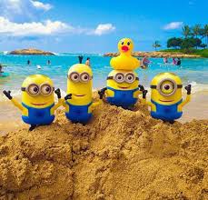 Minions Beach Minions Funny Minions Funny Images Minions