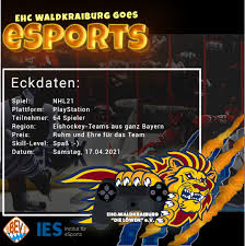 Erinnerungen an die letzte wm vor zwei jahren, als man den ausgleich im viertelfinal gegen kanada (2:3 n.v.) 0,4 sekunden vor ende kassierte, werden wach. Ehc Waldkraiburg Nimmt An Esports Turnier Teil Ehc Waldkraiburg
