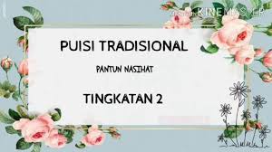 Peribahasa yang sesuai dalam karangan (bahagian 4). Puisi Tradisional Pantun Nasihat Tingkatan 2 Deklamasi Youtube