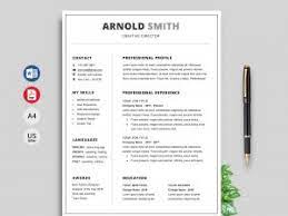 A microsoft word resume template is a tool which is 100% free to download and edit. Free Simple Resume Cv Templates Word Format 2021 Resumekraft