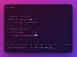 Image result for Javascript arrow function