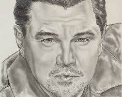 Leonardo Dicaprio as Rick Dalton Original Drawing