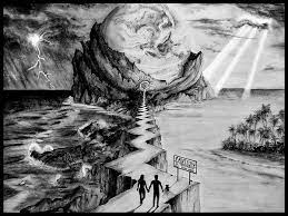 Because we feel the nature and pleased with view and its sights. 10 Beautiful Landscape Drawings For Inspiration Landscape Drawings Landscape Drawing Charcoal Drawing Landscape