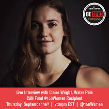 Join Olympian Claire Wright *TONIGHT* for a special live interview! Details  below.