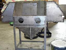 Sandblast Cabinet By D Sullivan Sandblasted Wet Sandblasting Metal Shop