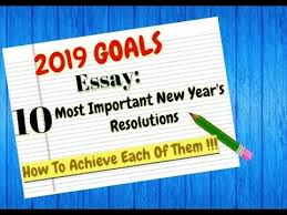 Hoping and planning for a better year, many people decide to work on a specific aspect of their personal life. 10 Most Important New Year S Resolution 2019 How To Achieve Them Essay On New Year S Resolution Youtube