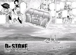 The case of the traveling treasure. Treasure Island Arc Dr Stone Wiki Fandom