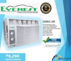 Had to have the ac fixed late at night. Everest 0 5hp Airconditioner Non Inverter Cash On Delivery Tv Home Appliances Air Conditioning And Heating On Carousell