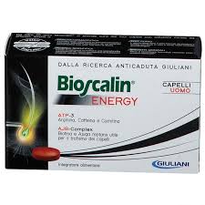 Con estratto di ajuga reptans. Bioscalin Energy Capelli Uomo 30 Compresse Trattamento 1 Mese Piu Medical