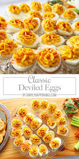 Classic Deviled Eggs Simply Happenings Deviled Eggs Classic Devilled Eggs Recipe Best Deviled Eggs Recipe