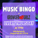 Music Bingo at Growler Grlz
