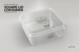 Download Vol 1 Clear Plastic Food Containers Packaging Mock Up Collection By Inc Design Studio Thehungryjpeg Com