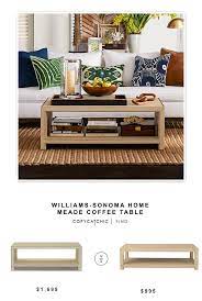 Find out the detailed images here. Williams Sonoma Home Meade Coffee Table Copycatchic