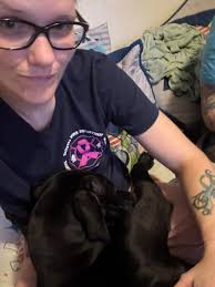 Oh my goodness yall. Look at this super vicious pittie right here. Someone  send help. Seriously though. Anyone else have die hard, borderline over  stimulating, cuddly house hippos? And how do I