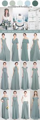 Deep Sea Bridesmaid Dresses 2019 For Spring Summer Weddings Wedding Weddinginspiration Bridesmaids Br Bridesmaid Attire Short Bridesmaid Dresses Bridesmaid