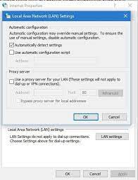 Fix: Windows Could Not Detect This Network's Proxy Settings