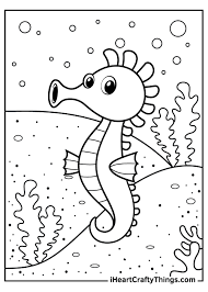 Seahorses have slow, gentle demeanors and curlicue tails, they might seem like the most harmless, unassuming creatures under the sea. Seahorse Coloring Pages Updated 2021
