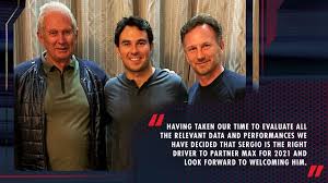 5 out of 5 stars. Formula 1 Red Bull Confirms Sergio Perez As Partner Of Verstappen In 2021 Prime Time Zone Sports Prime Time Zone